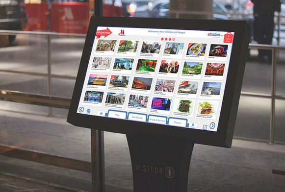 Interactive Digital Display for Hospitality